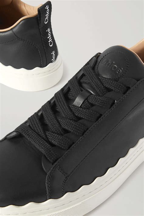 chloe lauren scalloped sneakers